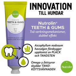 Nutrolin Teeth & Gums Fodertilskud på Tube Understøtter Tænder og Mund 200g